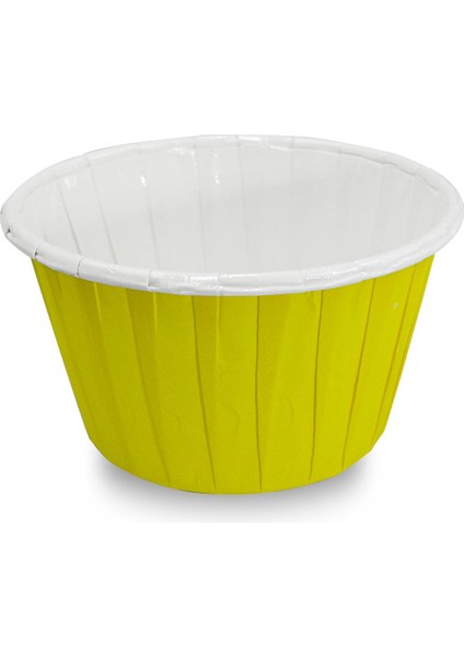 Sarı Muffin Kek Kapsülü 50'li x 5 Paket