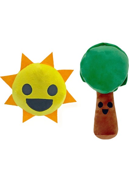 2 Parça Set 25Cm Sprunki Ritim Kutusu Oyuncak Peluş (Yurt Dışından)