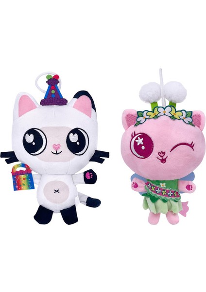 2 Parça Set 20Cm Gabby'Nin Bebek Evi Oyuncak Peluş (Yurt Dışından)