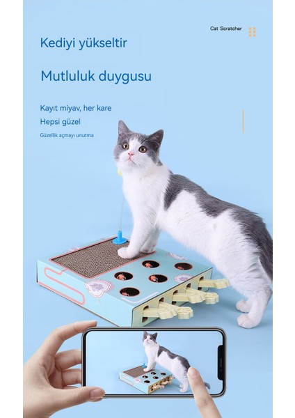 Kedi Oyuncakları Gopher Oluklu Kedi Yakalama Kurulu Komik Kedi Oyuncakları Çok Fonksiyonlu Kedi Oyuncakları Kedi Kedi Malzemeleri (Yurt Dışından) modelleri
