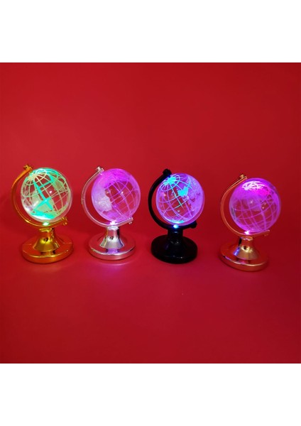 Mini Işıklı Cam Kristal Dünya fiyatları