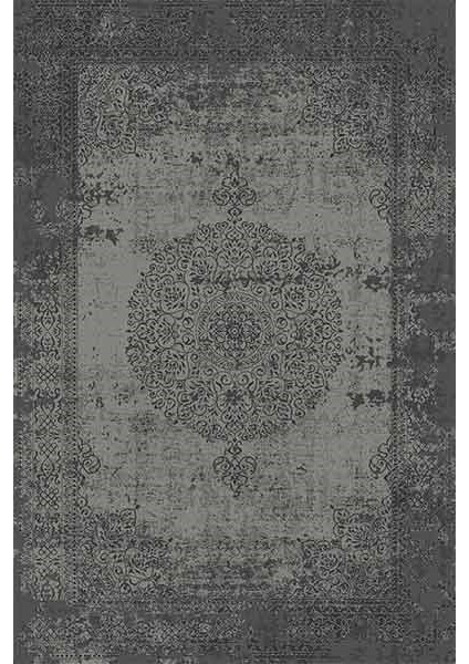 7/24 Vintage Tarzı 200 x 290 Toz Barındırmaz Viskon Halı 095-KGR