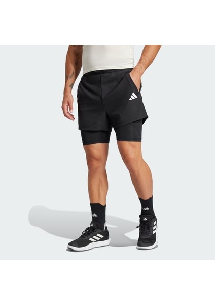 Adidas Gym+ 2in1 Short Erkek Şort