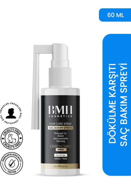 Saç Bakım Spreyi 60 Ml ( Procopil %3 + Biotin + Saw Palmetto + Ginseng )