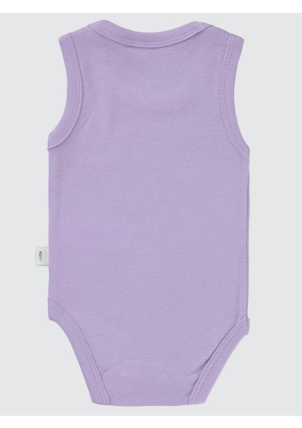 Kız Bebek Çıtçıtlı Badi 1-36 Ay Lila fiyatları