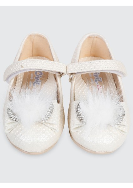 Kız Çocuk Babet Ayakkabı 21-25 Numara Sedef fiyatları