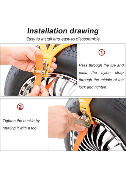10 Parça Suv Genel Çamur Kar Lastiği Zinciri Acil Yardım Kar Kırma Kalın Tpu Lastiklere Zarar Vermeyen Kar Zincirleri Için Araba (Yurt Dışından) fırsatları