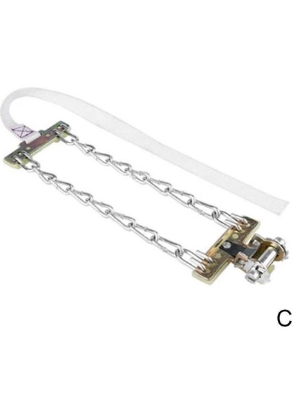 235-265MM 1 Adet Evrensel Araba Lastik Kaydırmaz Zincir Anti-Aşınma Çelik Zincir Kış Buz Kamyon Zincirleri Otomatik Suv Araba Tekerlek Çamur Yolu Güvenli (Yurt Dışından)