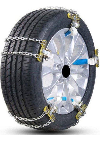 235-265MM 1 Adet Evrensel Araba Lastik Kaydırmaz Zincir Anti-Aşınma Çelik Zincir Kış Buz Kamyon Zincirleri Otomatik Suv Araba Tekerlek Çamur Yolu Güvenli (Yurt Dışından) modelleri