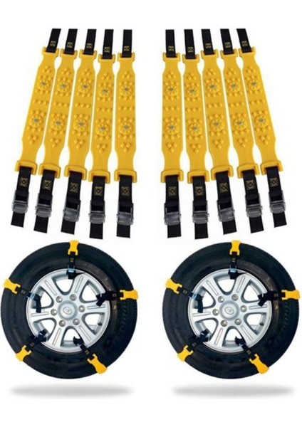 1 Parça Araç Lastiği Kaymayı Önleyici Zincir Kar Kar Sis Kum Çamur Arazi Güvenlik Sürüş Aksesuarları Tekerlek Kaymaz Ekipman (Yurt Dışından) fiyatları