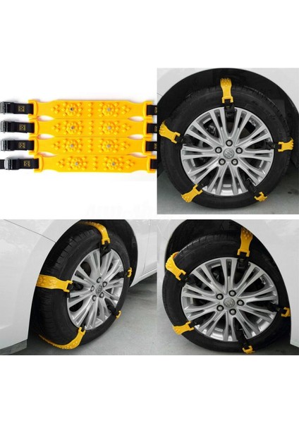 1 Parça Araç Lastiği Kaymayı Önleyici Zincir Kar Kar Sis Kum Çamur Arazi Güvenlik Sürüş Aksesuarları Tekerlek Kaymaz Ekipman (Yurt Dışından) modelleri