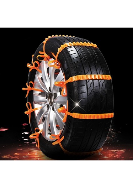 Araba Evrensel Kaymayı Önleyici Kar Zinciri Off-Road Araç Acil Lastikler (Yurt Dışından)