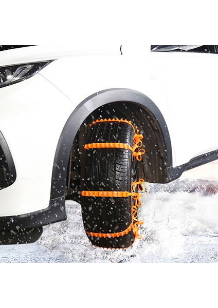 Turuncu Kış Lastik Tekerlek Kar Zinciri Kar Lastiği Kaymayı Önleyici Zincir Tekerlek Lastik Acil Zincir Aracı Aksesuarları (Yurt Dışından) fırsatları