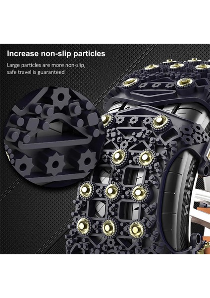 Sarı Kış Lastiği Kar Zinciri Evrensel Kayma Önleyici Kayış Güvenli Sürüş Kar Buz Kum Çamurlu Offroad Için Çoğu Araç Suv Van Tekerlek (Yurt Dışından) fırsatları