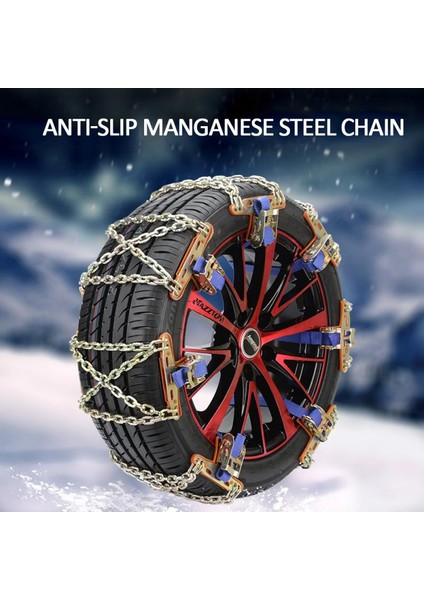 1 Parça 1 Adet Evrensel Çelik Araba Lastik Kar Zinciri Tekerlek Lastik Kar Buz Zincir Kemer Kış Kaymayı Önleyici Araçlar Suv Kamyon Tekerlek Zinciri (Yurt Dışından) fiyatları
