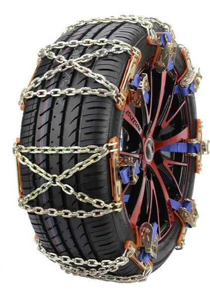 1 Bilgisayar Evrensel Kamyon Araç Tekerlek Lastik Kar Buz Zincir Kemer Kış Kaydırmaz Suv Tekerlek Zincir Çamur Yol Güvenli Araba Aksesuarı (Yurt Dışından)