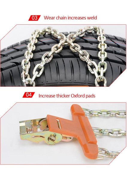 1 Bilgisayar Evrensel Kamyon Araç Tekerlek Lastik Kar Buz Zincir Kemer Kış Kaydırmaz Suv Tekerlek Zincir Çamur Yol Güvenli Araba Aksesuarı (Yurt Dışından) fırsatları