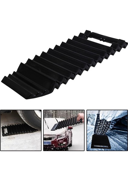 Siyah Otomatik Kar Zinciri Otomobil Kar Çamuru Lastik Çekiş Matı Tekerlek Zinciri Kaymaz Anti Kayma Tutucu Palet Araçları (Yurt Dışından) fiyatları