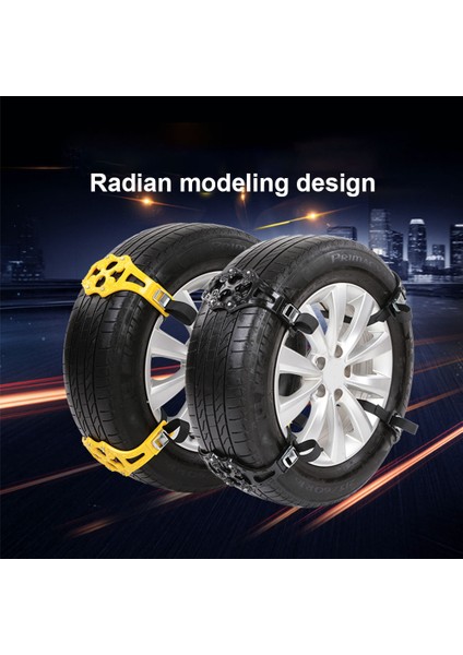1 Adet Sarı Araba Teker Zinciri Otomatik Kar Zinciri Lastikler Araba Teker Kar ve Buz Zinciri Lastik Teker Kar Zinciri Tpu Kaymaz Kar Zinciri Araba Için (Yurt Dışından) fiyatları
