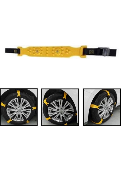 2 Adet Araba Kar Lastik Zinciri Arazi Lastiği Kaymayı Önleyici Kar ve Çamur Için Çamur Tuzağı Evrensel Tip Aksesuar (Yurt Dışından) fırsatları