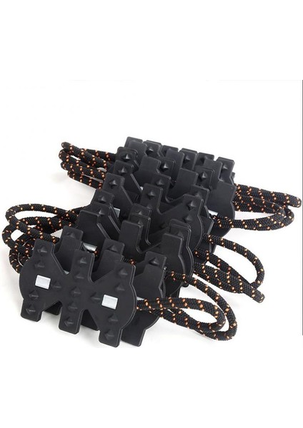 Siyah Araba Kamyon Suv Kar Zinciri Kış Sürüşü Siyah Kelebek Lastik Kar Zinciri Kaydırmaz Acil Durum Tpu+Naylon (Yurt Dışından)