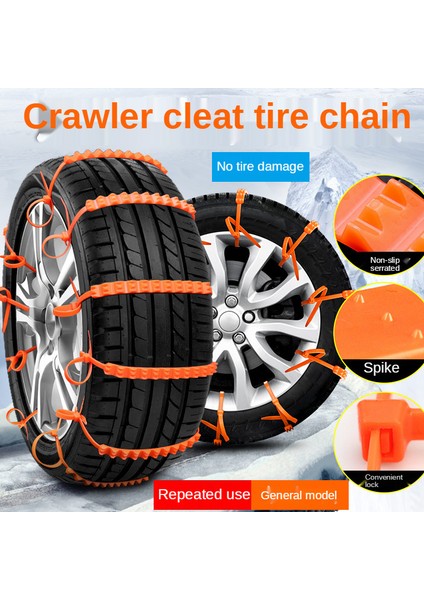 10 Parça Araba Lastik Kar Zinciri Kalınlaştırılmış Naylon Kış Kar Anti-Kayma Off-Road Aracı Suv Araba Kar Zinciri Evrensel Lastik Kar Zinciri Ortaya Çıktı. (Yurt Dışından) fiyatları