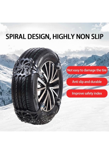 1 Adet Sarı 1 Adet Araba Lastik Kaydırmaz Zinciri Oxford Tekerlek Zinciri Kar Çamur Kum Yolda Dayanıklı Kaydırmaz Zincir Güvenlik Acil Durum Aksesuarı (Yurt Dışından) indirimleri