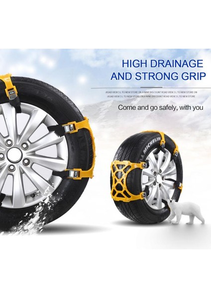 02 1 Parça Araba Lastik Kar Zinciri Kaydırmaz Tpu Kar Zinciri Kar Mud Kum Yol Kış Için Durable Tpu Kaydırmaz Zincirler- (Yurt Dışından) fırsatları