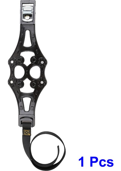 Siyah Için 1 Adet Araba Kayma Önleyici Güvenlik Çift Tokalı Tpu Zincir Kış Yol Güvenliği Lastik Kar Snap Kaydırma Tekerlek Zincirleri (Yurt Dışından)