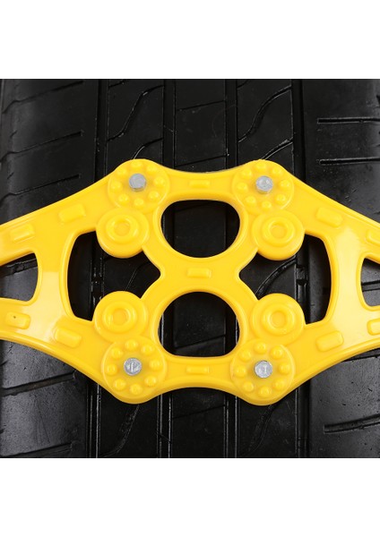 Siyah Için 1 Adet Araba Kayma Önleyici Güvenlik Çift Tokalı Tpu Zincir Kış Yol Güvenliği Lastik Kar Snap Kaydırma Tekerlek Zincirleri (Yurt Dışından) fırsatları