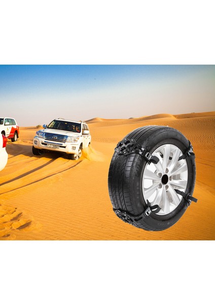 Siyah Için 1 Adet Araba Kayma Önleyici Güvenlik Çift Tokalı Tpu Zincir Kış Yol Güvenliği Lastik Kar Snap Kaydırma Tekerlek Zincirleri (Yurt Dışından) indirimleri