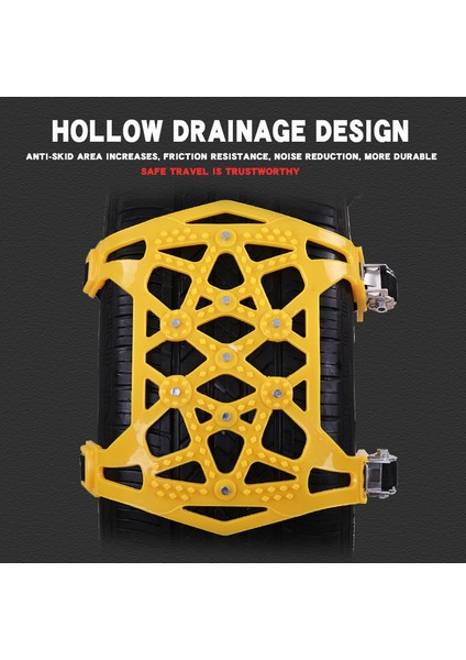 3 Adet Sarı Tpu Kar Zinciri Genel Araba Lastiği Için Kalın Kar Zinciri Evrensel Araba Takımı Suv Off-Road Güvenliği Çamur Zemin Kaymaz. (Yurt Dışından) modelleri