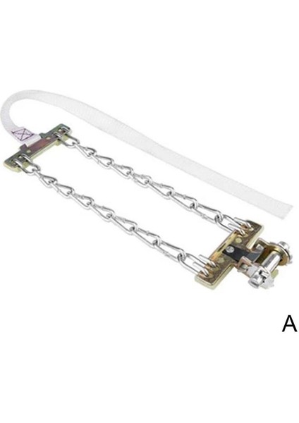 165-205 mm 1 Adet Evrensel Araba Lastik Kaydırmaz Zincir Anti-Aşınma Çelik Zincir Kış Buz Kamyon Zincirleri Otomatik Suv Araba Tekerlek Çamur Yolu Güvenli (Yurt Dışından)