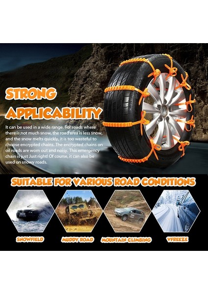 5 Adet ve Kar Küreği Lastik Tekerlek Zinciri Kaymaz Acil Kar Zincirleri Buz Kar Çamur Kum Güvenli Sürüş Kamyon Suv Oto Araç Aksesuarları (Yurt Dışından) indirimleri