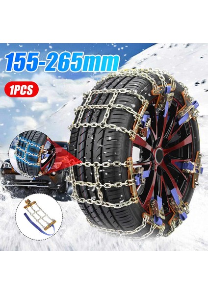 Sadece Ingiliz Anahtarı 1 Adet Evrensel Çelik Araba Lastik Kar Zinciri Tekerlek Lastik Kar Buz Zinciri Kemer Kış Kaymayı Önleyici Araçlar Suv Kamyon Tekerlek Zinciri (Yurt Dışından) fiyatları