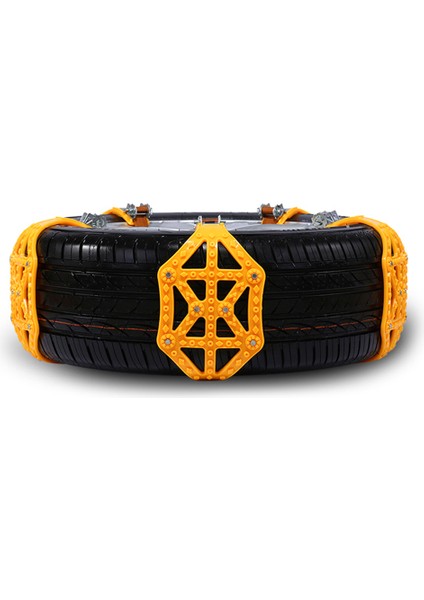 1resim Araba Kaydırmaz Zincir Evrensel Taşınabilir Kalınlaştırılmış Genişletilmiş Kar Kaydırmaz Zincir Lastik Kar Tpu Zincirleri (Yurt Dışından)