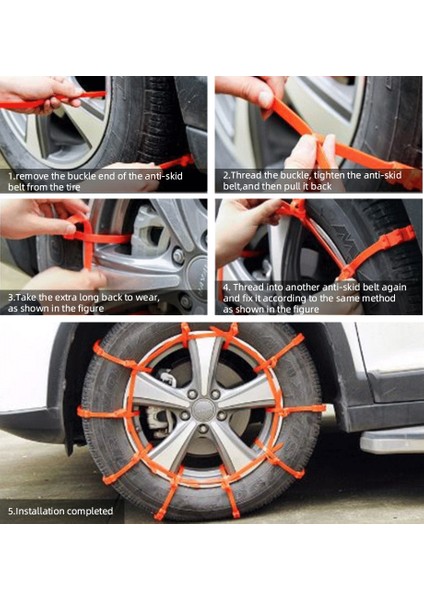 0.9cm Genişlik 10 Adet Pcs Araba Kış Lastik Tekerlek Kar Zinciri Lastik Kaymaz Çıkarılabilir Lastik Kemer Acil Kar Zincirleri (Yurt Dışından) modelleri