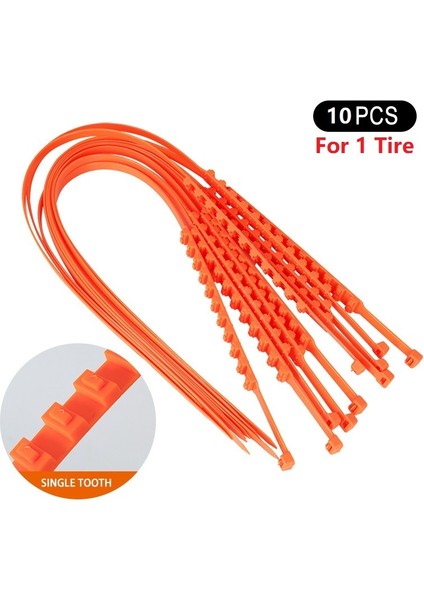 10 Adet (1 Lastik Için) Tekerlek Kar Zinciri Anti-Kayma Kar Zinciri Tekerlek Lastik Kablosu Kemer Tekerlek Kar Kış Lastik Aksesuarları - Pcs Araba Kar Zincirleri (Yurt Dışından)
