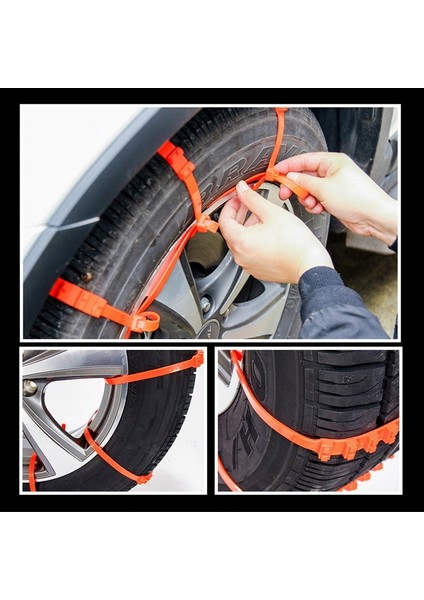 10 Adet (1 Lastik Için) Tekerlek Kar Zinciri Anti-Kayma Kar Zinciri Tekerlek Lastik Kablosu Kemer Tekerlek Kar Kış Lastik Aksesuarları - Pcs Araba Kar Zincirleri (Yurt Dışından) modelleri