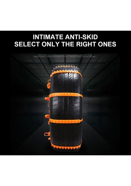 10 Parça Kış Lastik Tekerlek Kar Zinciri Kayma Karşıtı Zincir Tekerlek Lastik Kaçış Açık Hava Özel Zincir Bağları Evrensel Tip (Yurt Dışından) modelleri