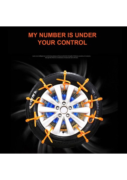 10 Parça Kış Lastik Tekerlek Kar Zinciri Kayma Karşıtı Zincir Tekerlek Lastik Kaçış Açık Hava Özel Zincir Bağları Evrensel Tip (Yurt Dışından) fırsatları