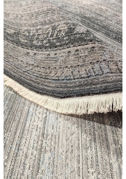 7/24 Vintage Tarzı 120 x 180 Toz Barındırmaz Viskon Halı 095-KGR fiyatları