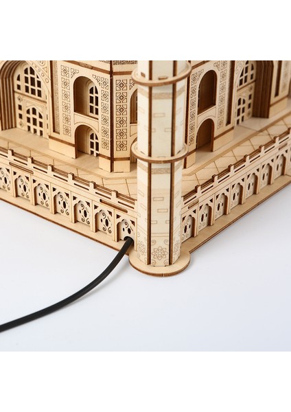 3D Stereoskopik Bulmaca Kale Bulmaca Sınıfı Ahşap Bulmaca (Yurt Dışından) fırsatları