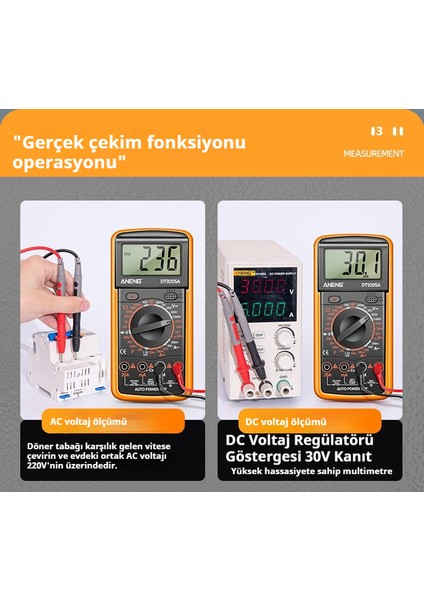 Çin Doğrudan Posta Yüksek Hassasiyetli Evrensel Metre Dijital Sayaç Ölçümü Dc Voltaj ve Akım Ölçer (Yurt Dışından) fırsatları