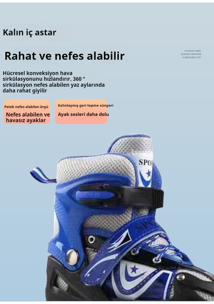 Erkekler ve Kızlar Için Tekerlekli Paten Inline Parıltı-L (Yurt Dışından)