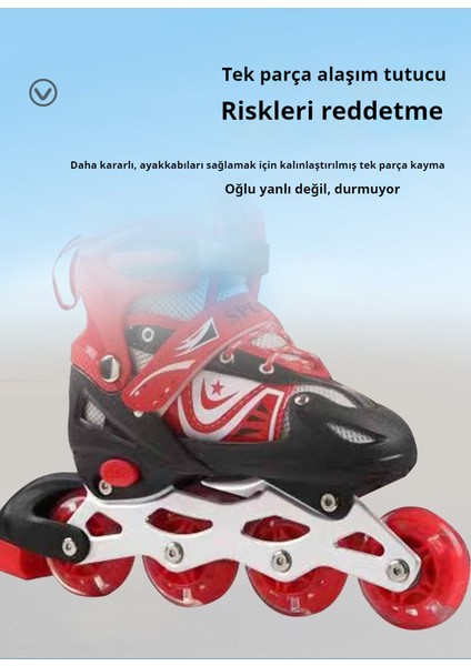 Erkekler ve Kızlar Için Tekerlekli Paten Inline Parıltı-L (Yurt Dışından)