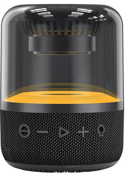 Kristal Cam Göz Kamaştırıcı Işık Bluetooth Hoparlör (Yurt Dışından)