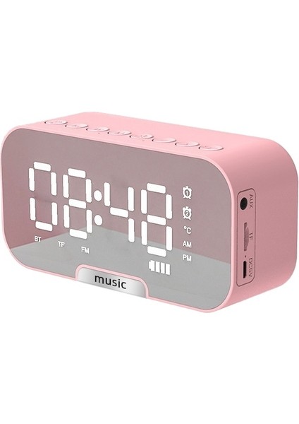 Çin Fabrika Doğrudan Posta Ayna Kablosuz Bluetooth Hoparlör Çalar Saat (Yurt Dışından)