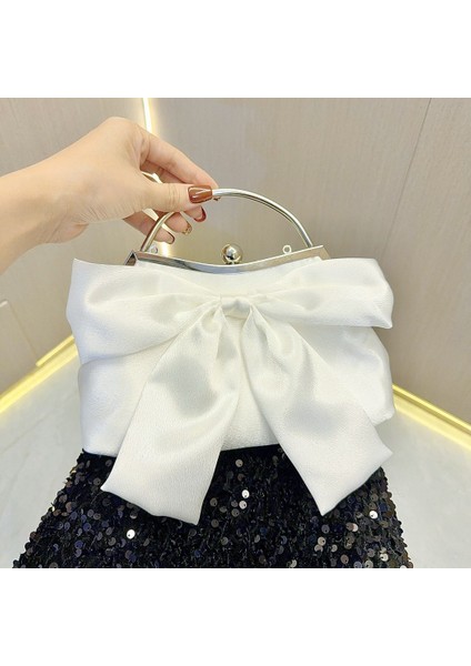 Beyaz Düğün Çantası Ziyafet Çanta Bayanlar (Yurt Dışından)