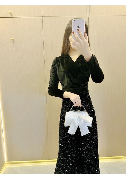 Beyaz Düğün Çantası Ziyafet Çanta Bayanlar (Yurt Dışından) fırsatları